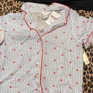 Forever 21 short sleeve short set pjs